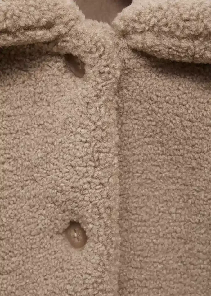 Cappotto effetto shearling Cappotto effetto shearling