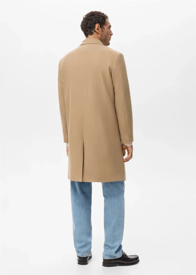 Cappotto in lana con revers Manteco Cappotto in lana con revers Manteco