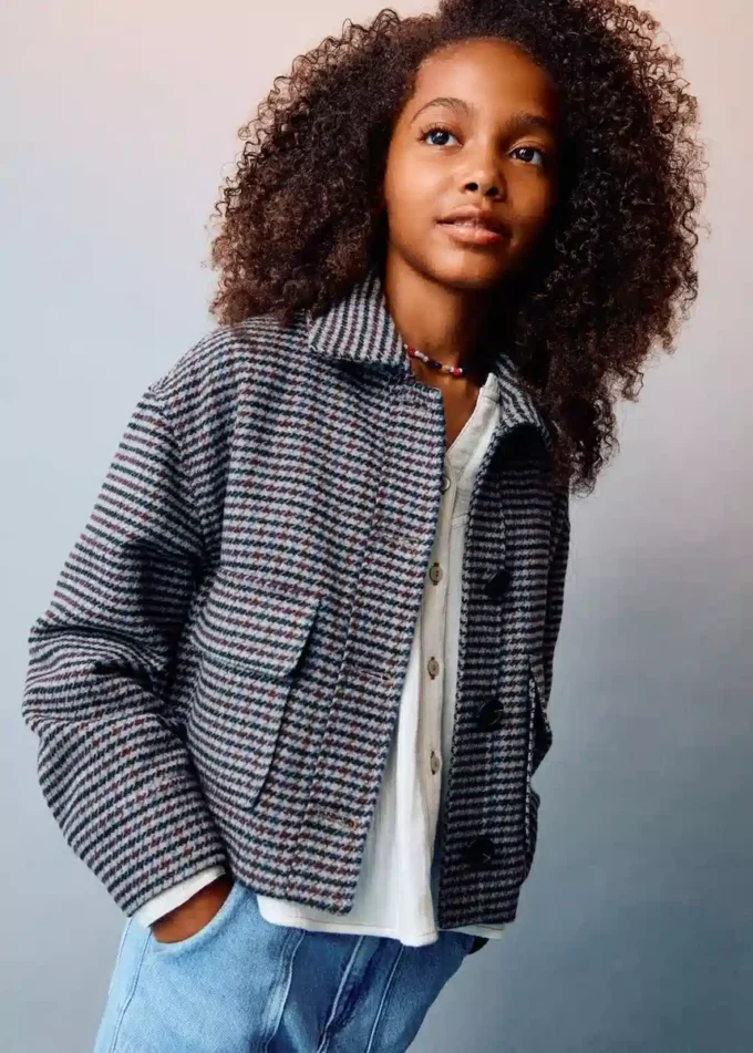 Cappotto in lana tweed Cappotto in lana tweed