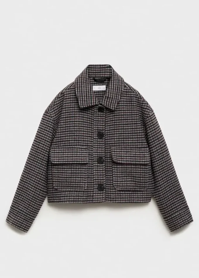Cappotto in lana tweed Cappotto in lana tweed