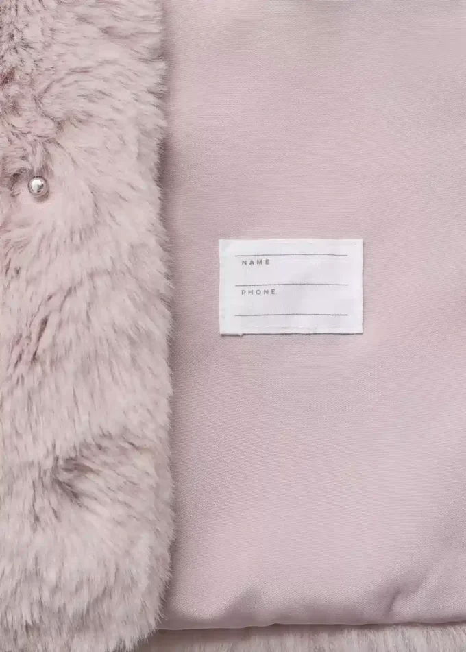 Cappotto in pelliccia sintetica Cappotto in pelliccia sintetica