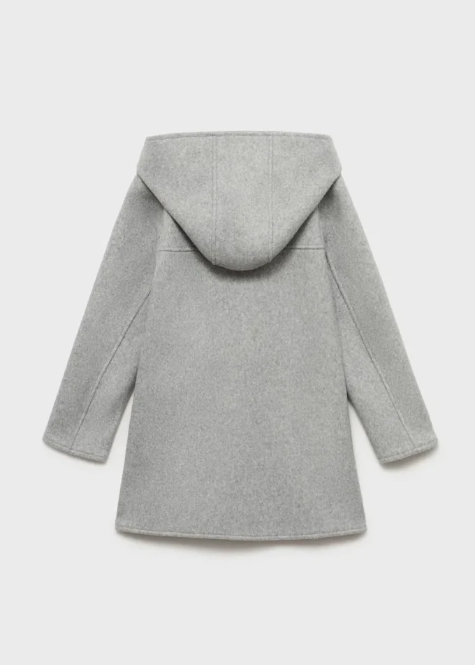 Cappotto in tessuto con tasche Cappotto in tessuto con tasche