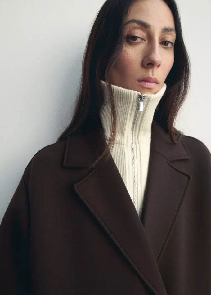 Cappotto lungo combinato Cappotto lungo combinato