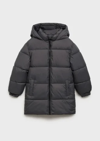 Cappotto lungo con fodera imbottita