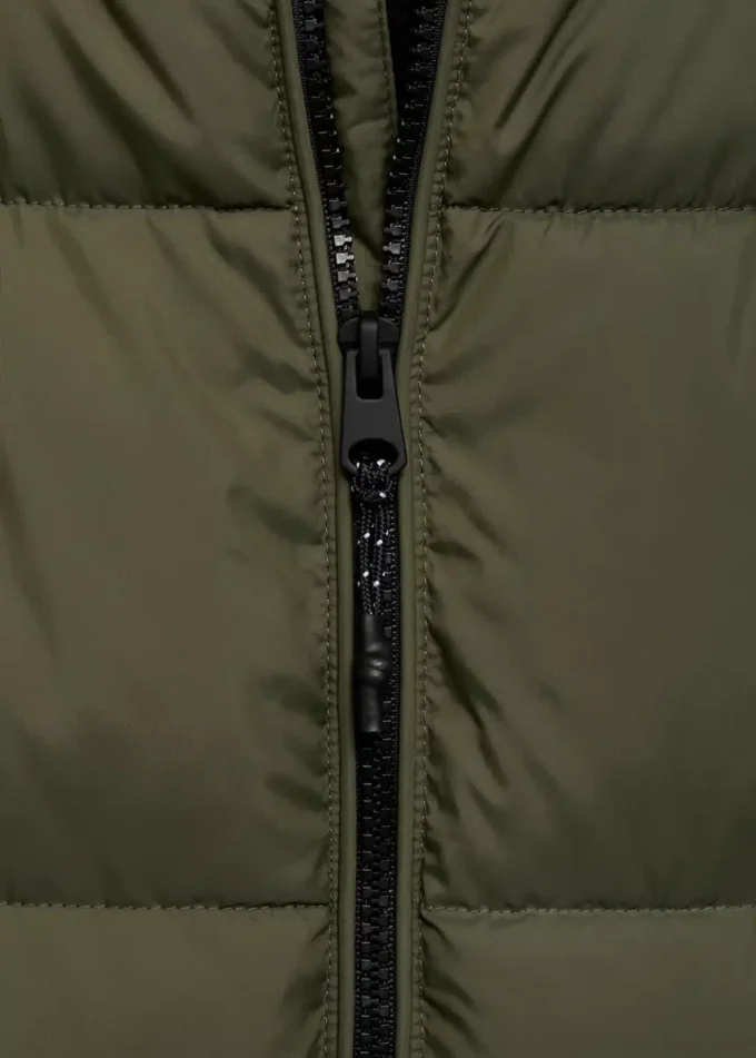 Cappotto lungo con fodera imbottita