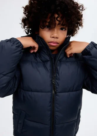 Cappotto lungo con fodera imbottita