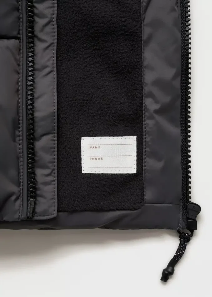 Cappotto lungo con fodera imbottita