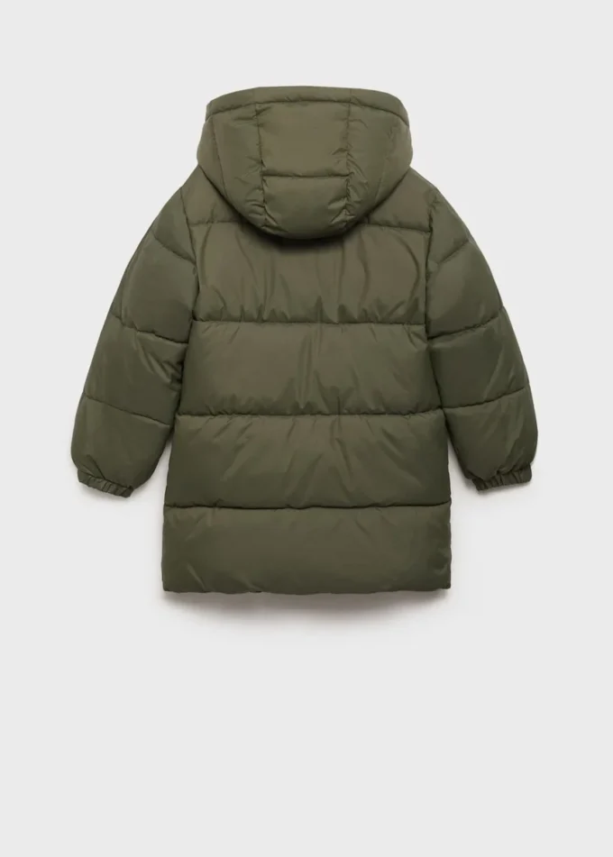 Cappotto lungo con fodera imbottita