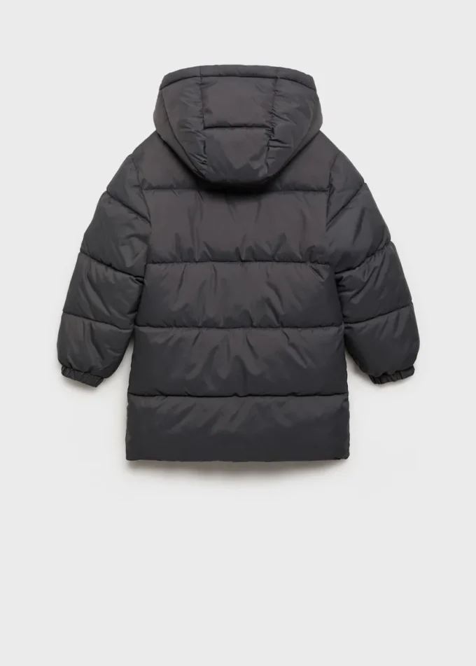 Cappotto lungo con fodera imbottita