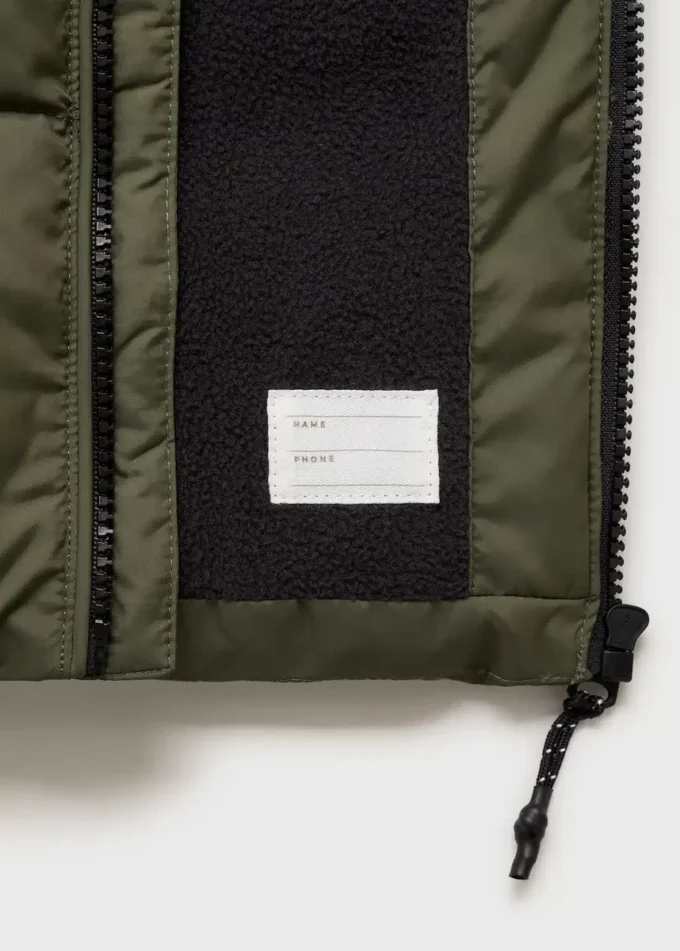 Cappotto lungo con fodera imbottita