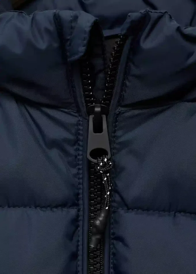 Cappotto lungo con fodera imbottita