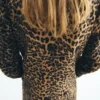 Cappotto lungo con stampa leopardata Cappotto lungo con stampa leopardata