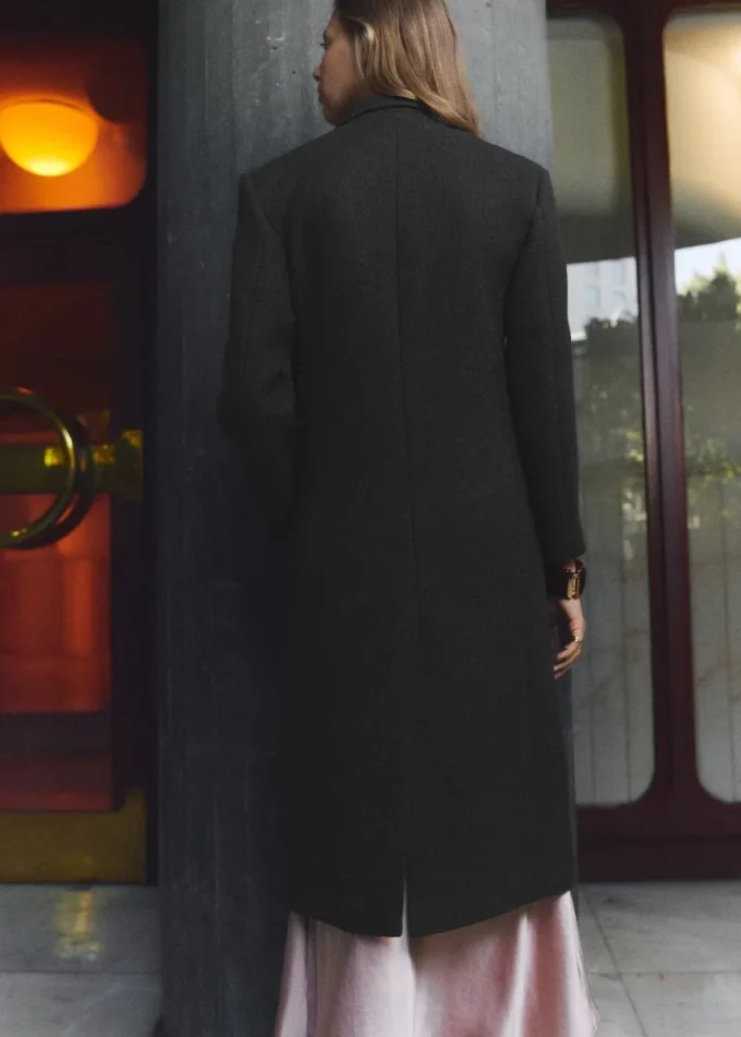 Cappotto lungo doppiopetto Cappotto lungo doppiopetto