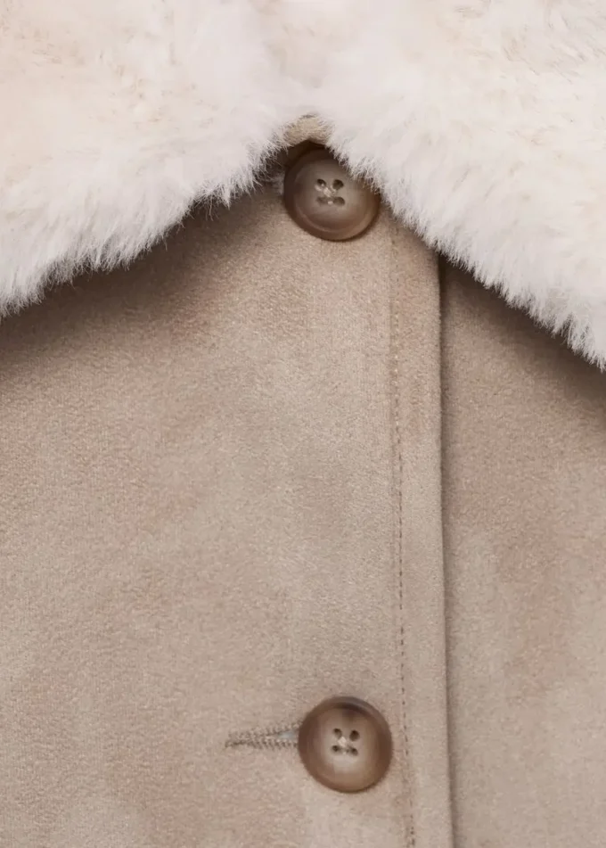 Cappotto lungo double-face