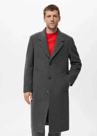 Cappotto lungo in lana