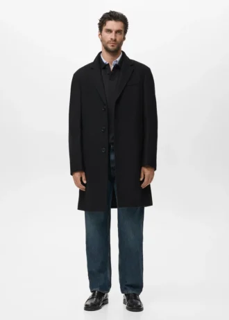 Cappotto lungo in lana Cappotto lungo in lana