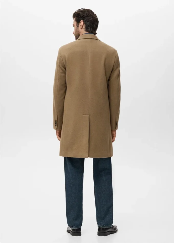 Cappotto lungo in lana Cappotto lungo in lana