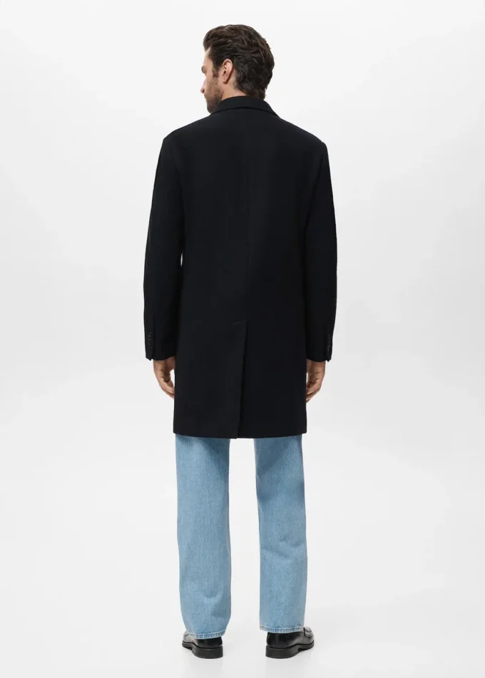 Cappotto lungo in lana Cappotto lungo in lana