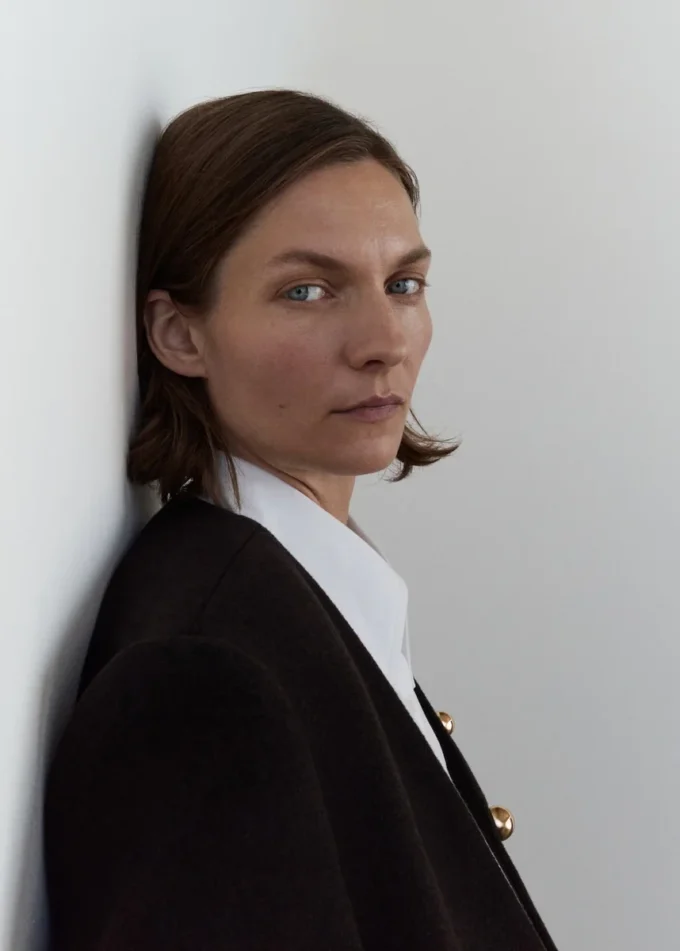 Cappotto lungo in lana Cappotto lungo in lana