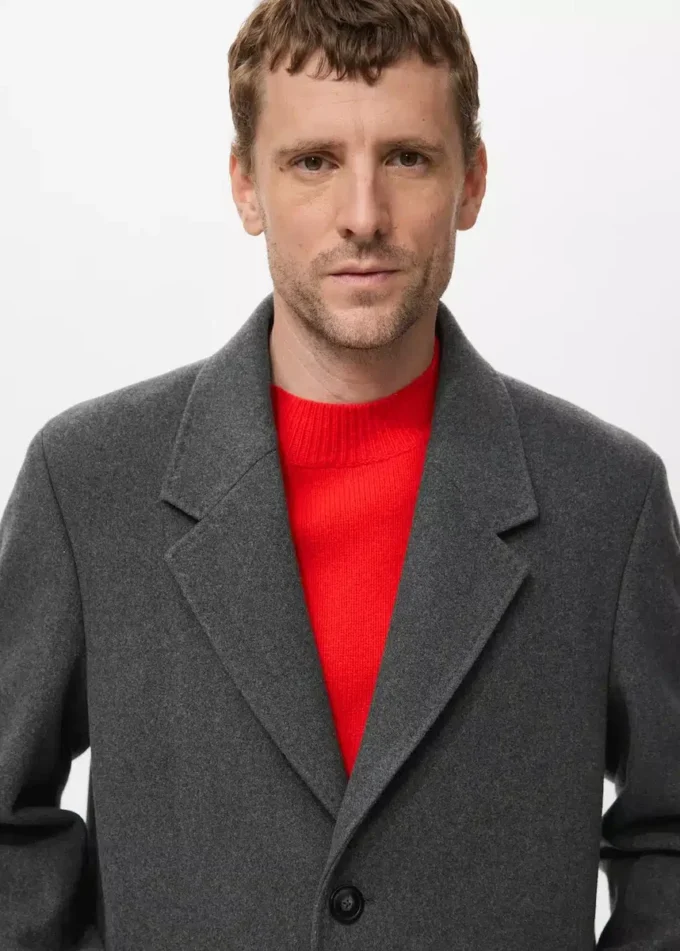 Cappotto lungo in lana Cappotto lungo in lana