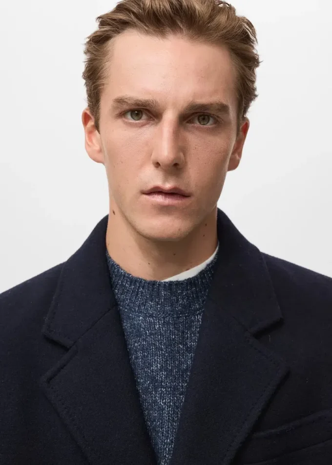 Cappotto lungo in lana Cappotto lungo in lana