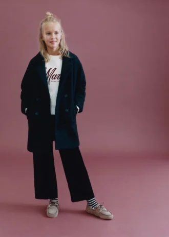 Cappotto lungo in tessuto