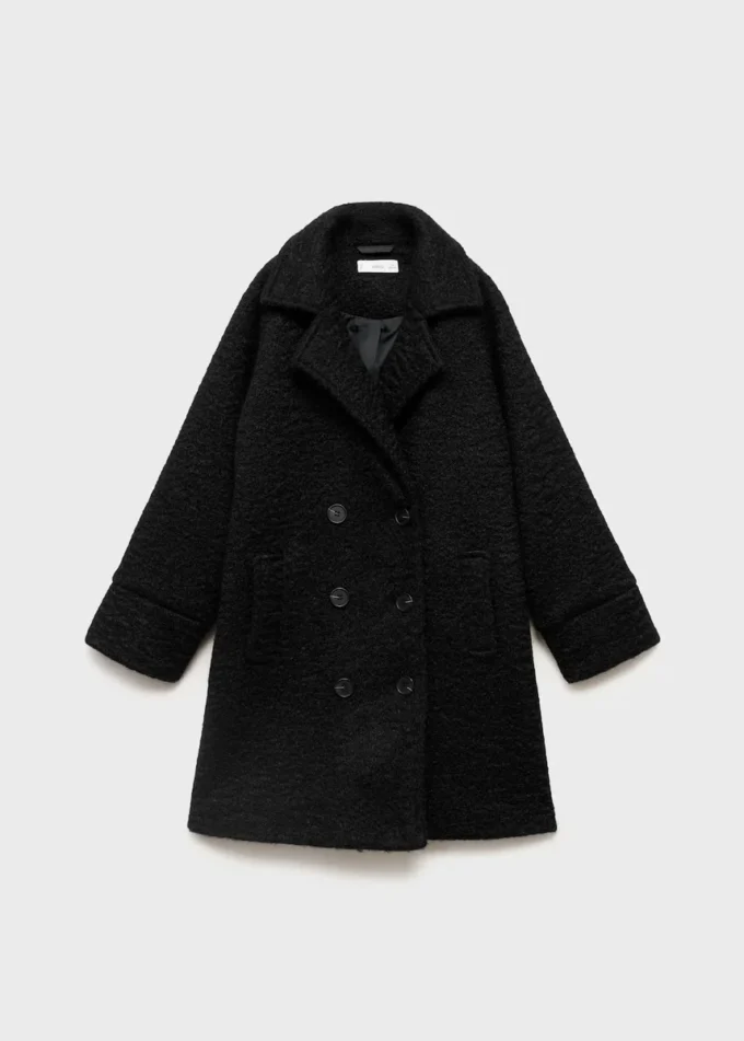 Cappotto lungo in tessuto Cappotto lungo in tessuto