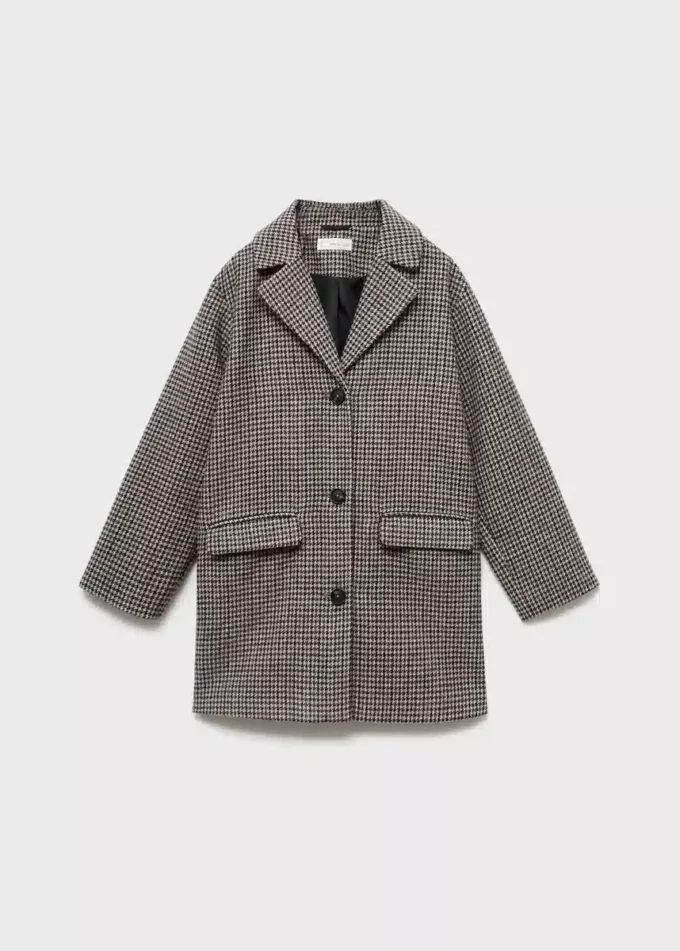 Cappotto lungo in tessuto Cappotto lungo in tessuto