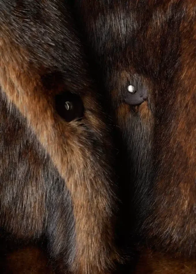 Cappotto midi in pelliccia sintetica Cappotto midi in pelliccia sintetica