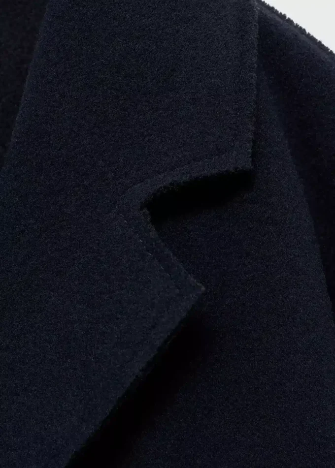 Cappotto midi in tessuto