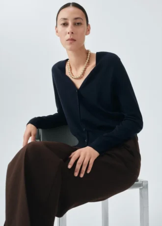 Cardigan 100% lana merino