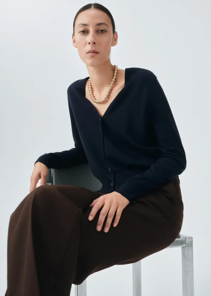 Cardigan 100% lana merino Cardigan 100% lana merino