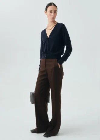 Cardigan 100% lana merino