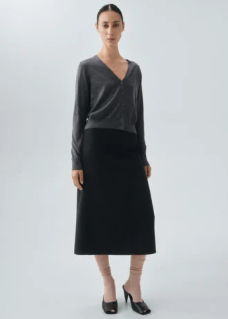 Cardigan 100% lana merino