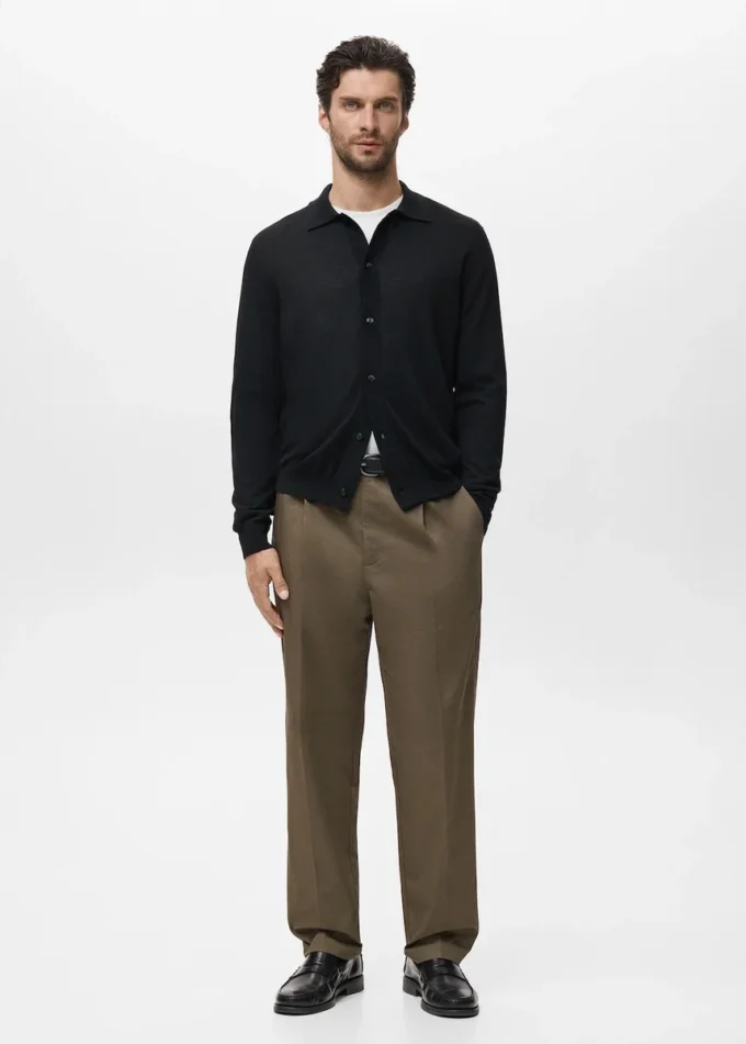 Cardigan 100% lana merino Cardigan 100% lana merino