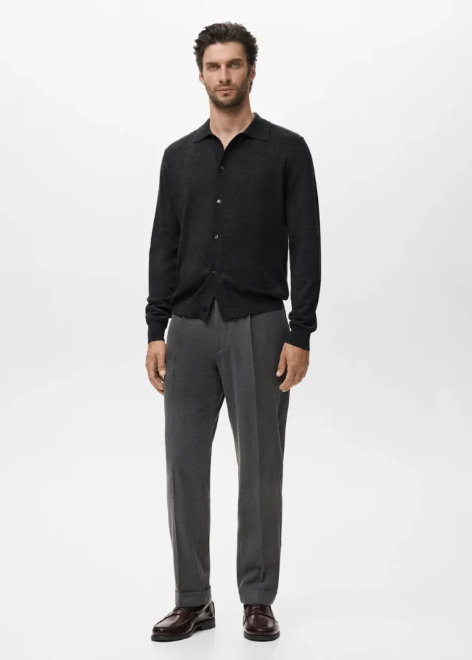 Cardigan 100% lana merino Cardigan 100% lana merino