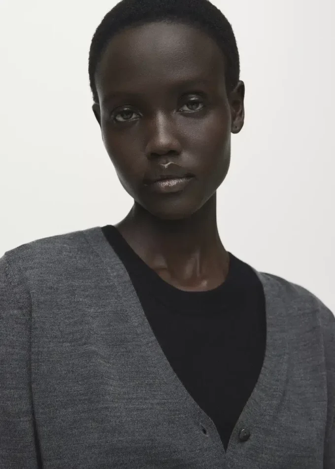 Cardigan 100% lana merino Cardigan 100% lana merino