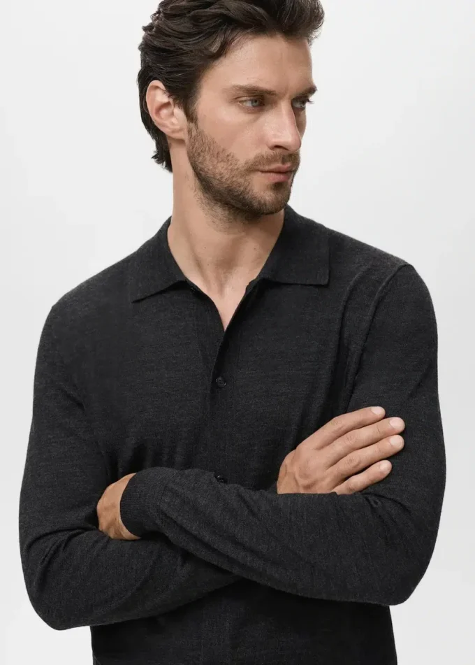 Cardigan 100% lana merino Cardigan 100% lana merino