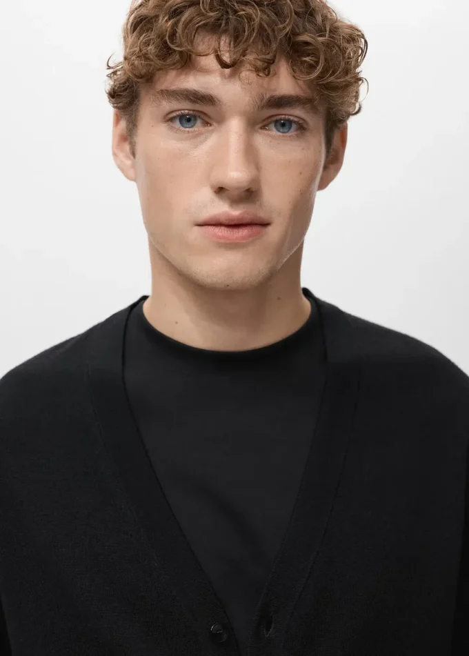 Cardigan 100% lana merino Cardigan 100% lana merino