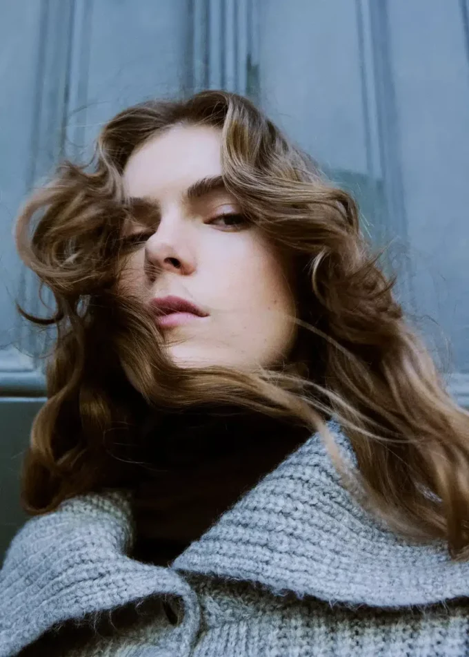 Cardigan con collo a scialle Cardigan con collo a scialle