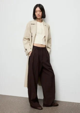 Cardigan in maglia a coste