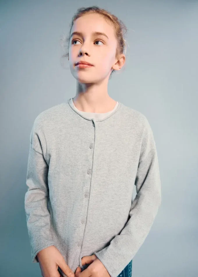 Cardigan in maglia a maniche lunghe Cardigan in maglia a maniche lunghe