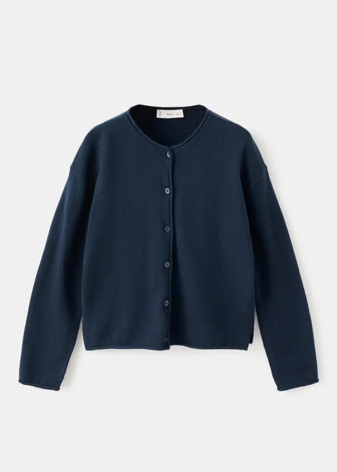 Cardigan in maglia a maniche lunghe