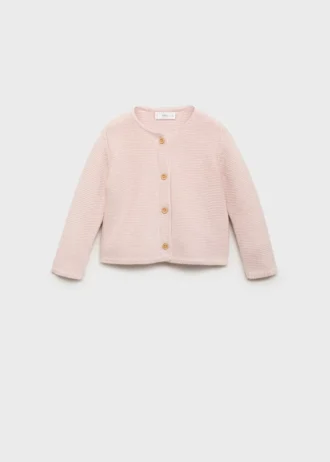 Cardigan in maglia con bottoni