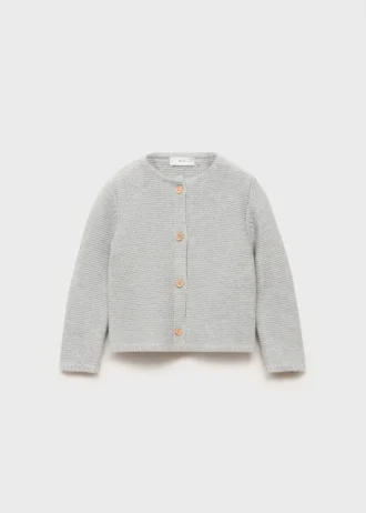 Cardigan in maglia con bottoni