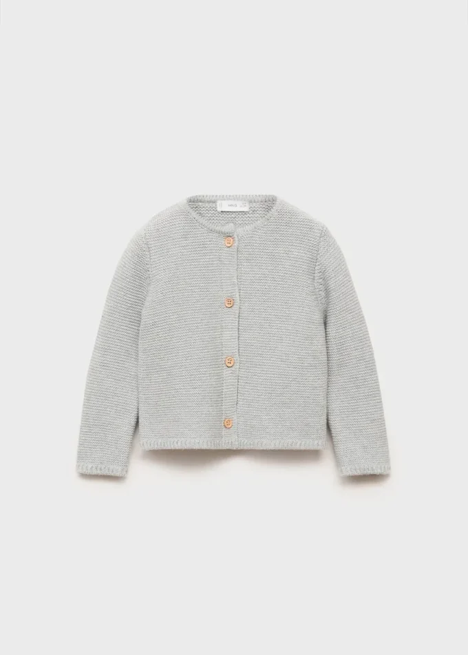 Cardigan in maglia con bottoni Cardigan in maglia con bottoni