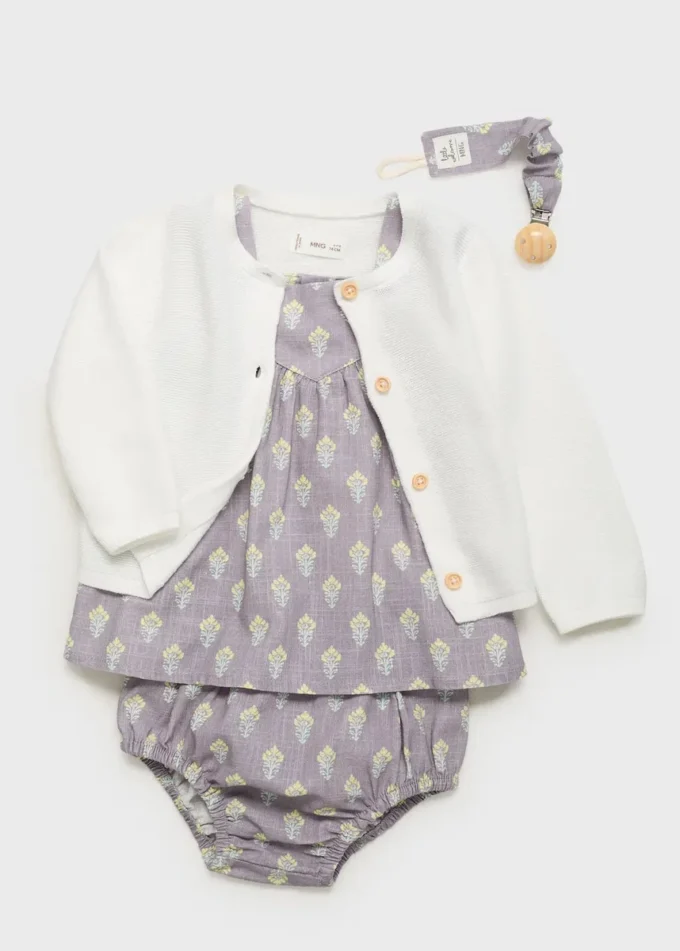 Cardigan in maglia con bottoni