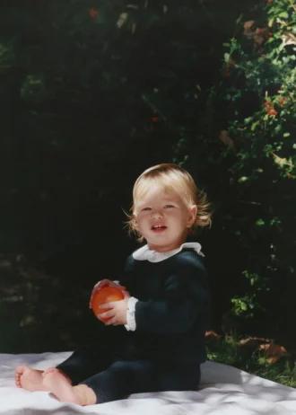 Cardigan in maglia con bottoni