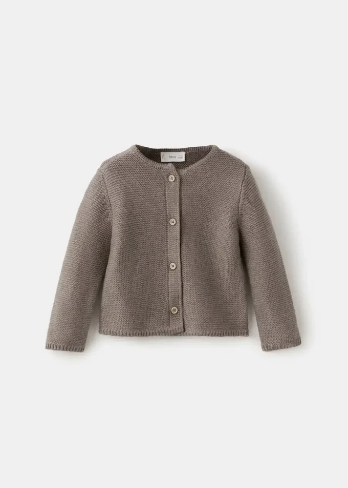 Cardigan in maglia con bottoni Cardigan in maglia con bottoni