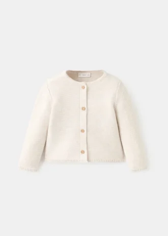 Cardigan in maglia con bottoni